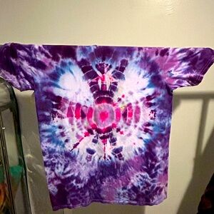 Hand man Tie Dyes shirts